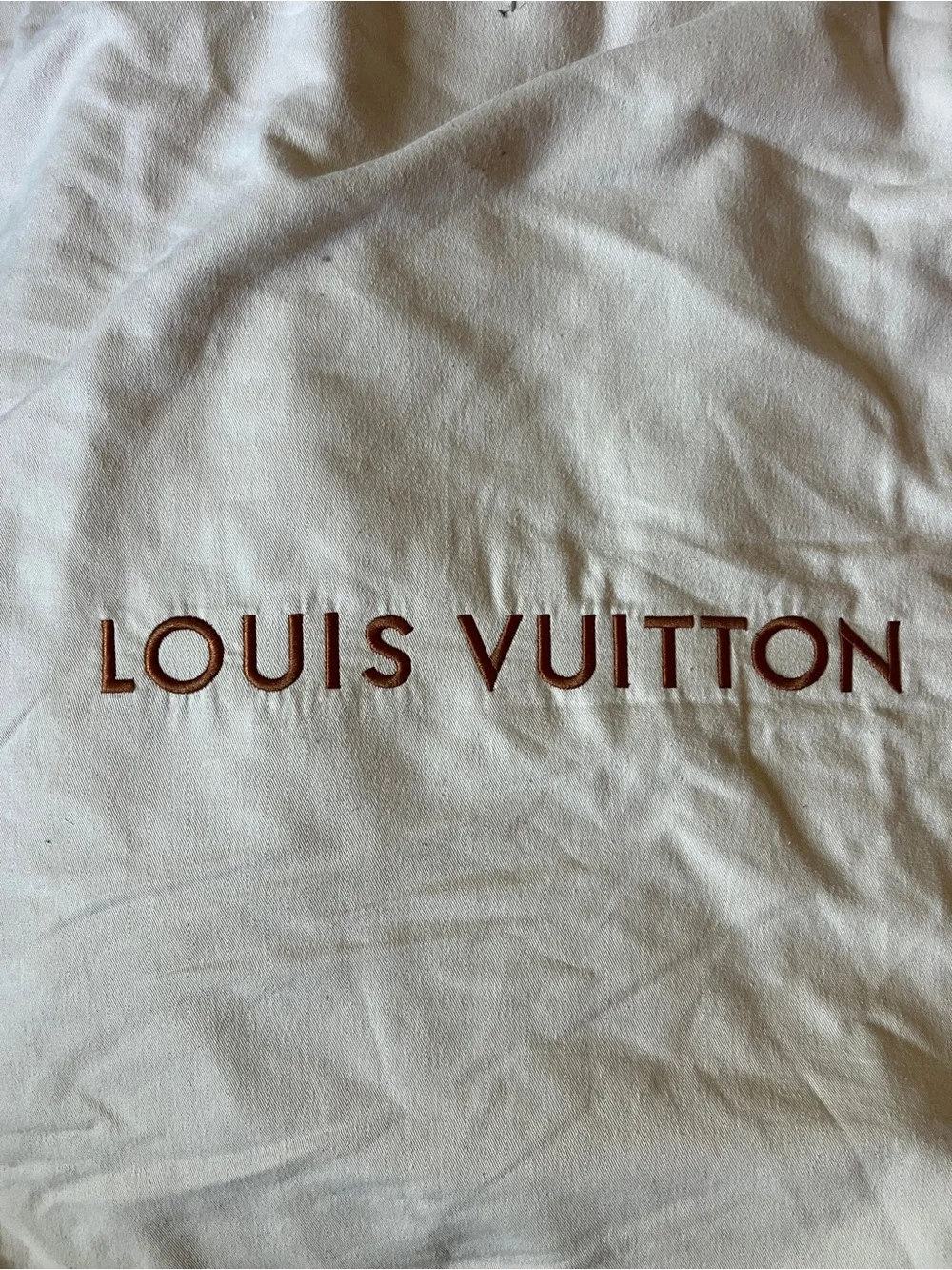 Louis Vuitton Keepall H30 Bandoulière 50 in Millesime Leather Tan